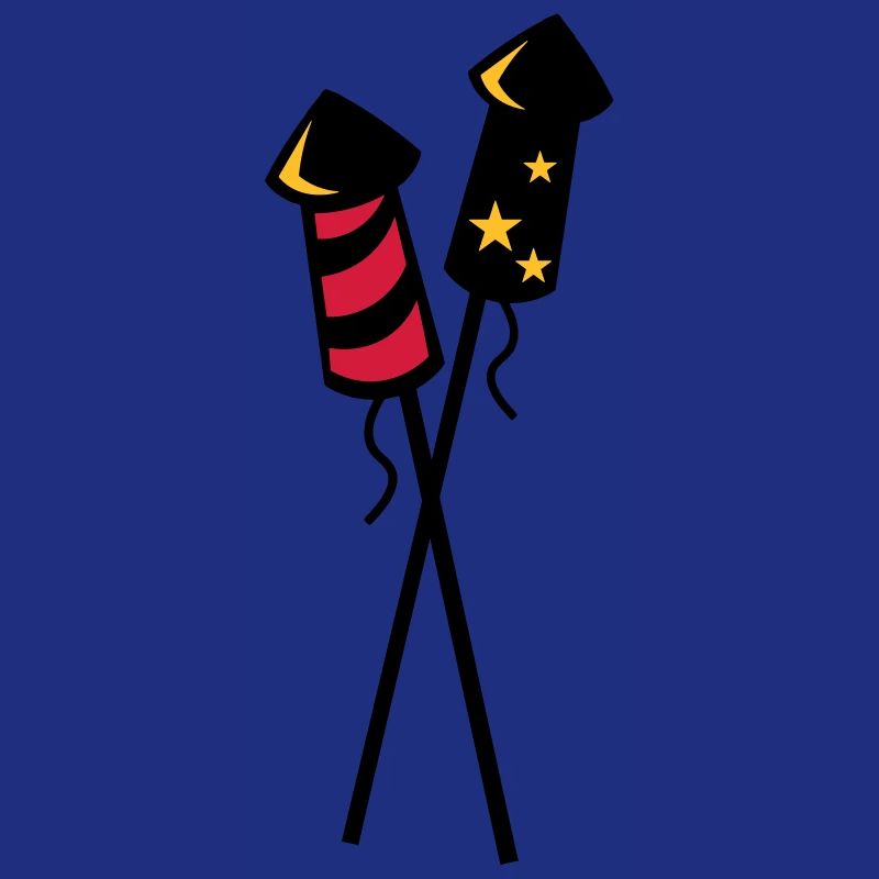 Fusées de feux d'artifice du nouvel an - Feu d'artifice du nouvel an
