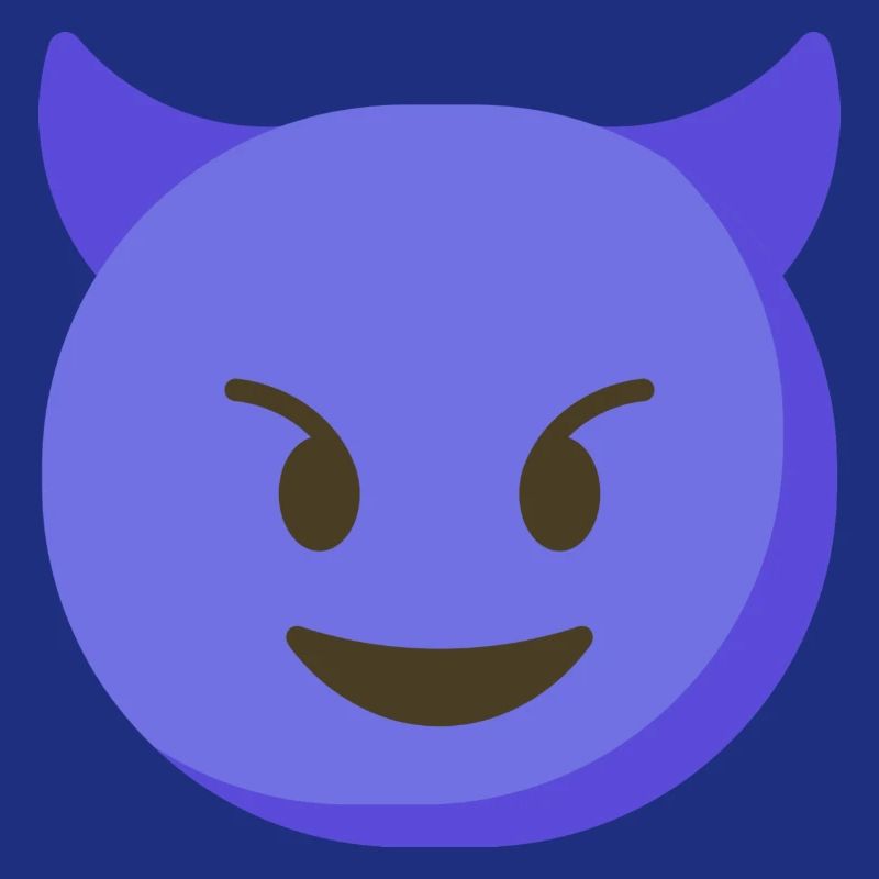 Evil / Devil / Devil Emoji - T-Shirt Print