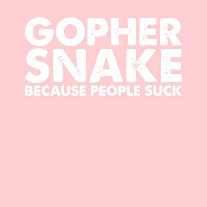 Les gens sucent le serpent gopher