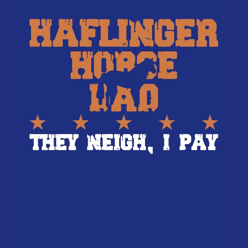 Pferdevater - Haflinger Pferd