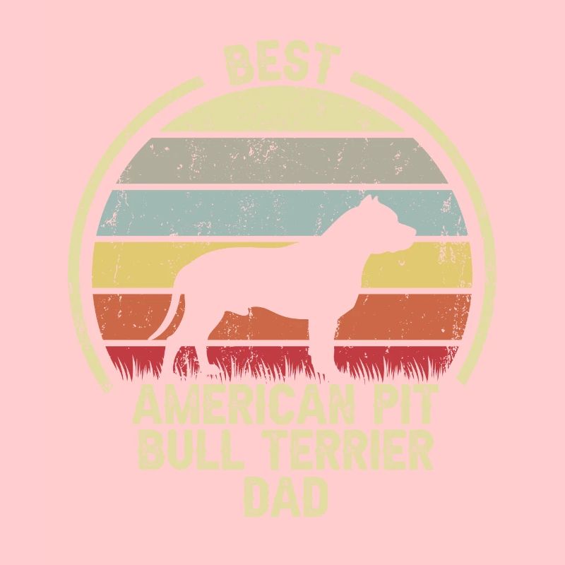 Bester Hund Dad - Pit Bull Terrier