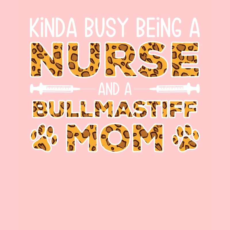 Krankenschwester Hundemutter - Bullmastiff