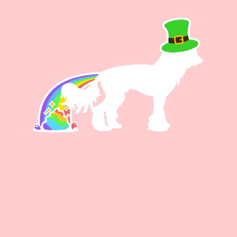 St. Patricks Hund - Chinesische Crested