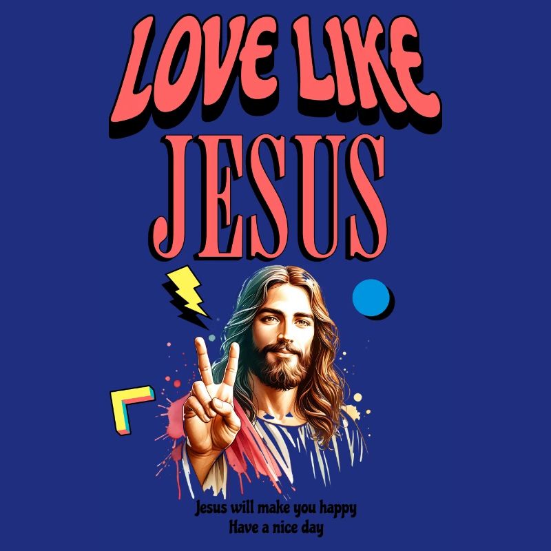 Aimer comme Jésus Visage moderne de Jésus