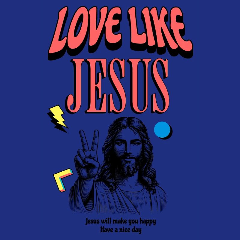 Aimer comme Jésus Visage moderne de Jésus