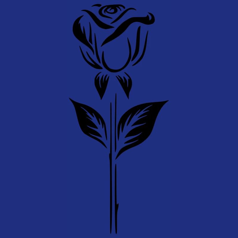 Einfaches Rosen-Logo-Design