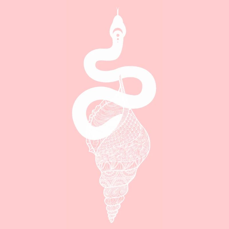 Cosmos Serpent - Snake with shell with pattern