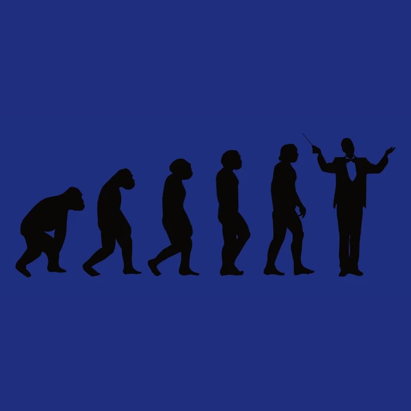Dirigenten Evolution Musik Musiker Band Dirigent