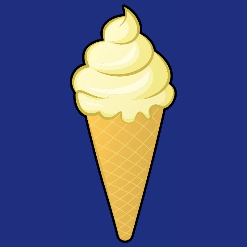 Vanille Eis Kostüme Eiscreme Eistüte Vanilleeis