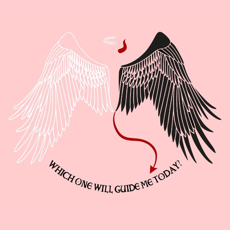 Which One Will Guide Me Today – Angel Demon Devil