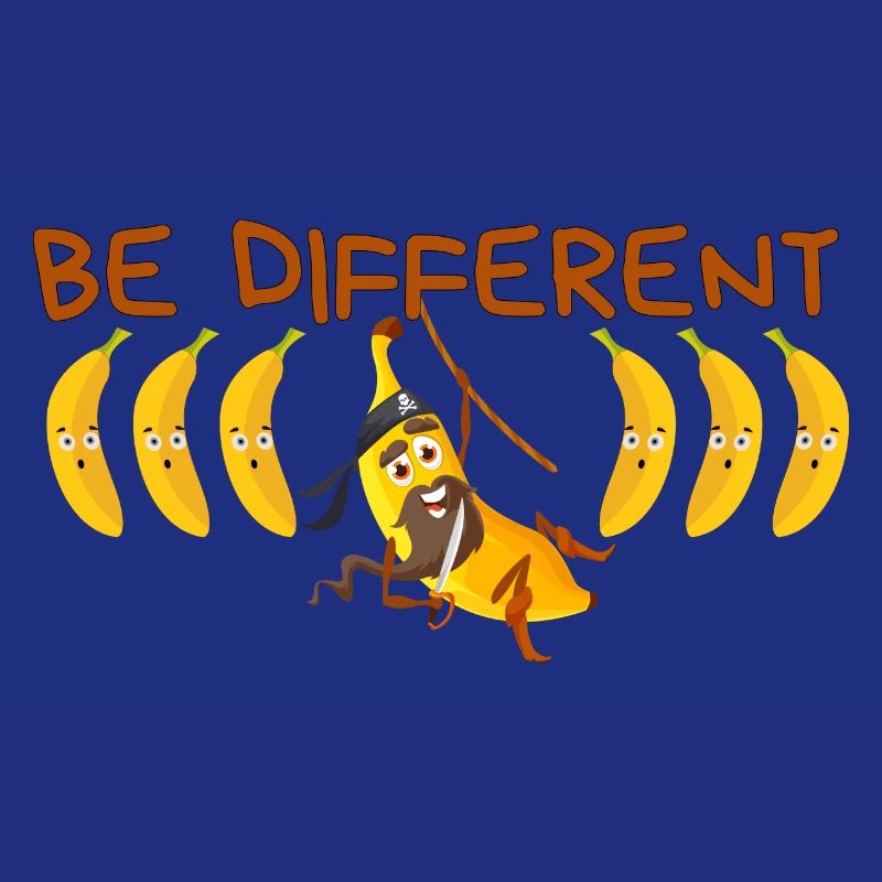 BE DIFFERENT Banane