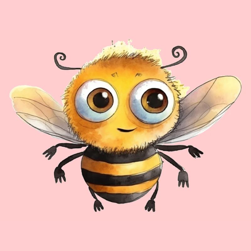 Dessin à l’aquarelle de Bumblebee