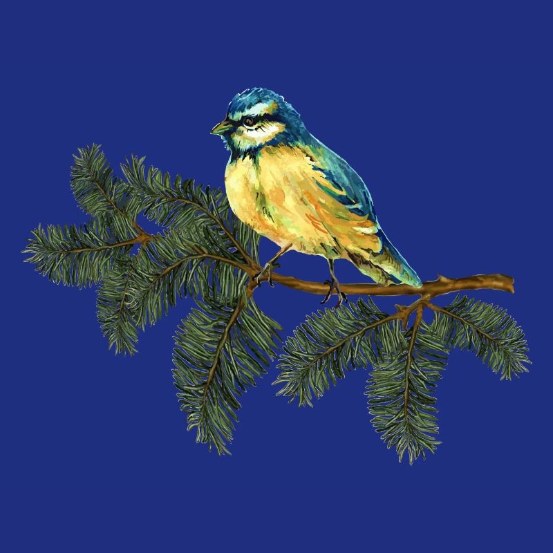 Bunter Vogel