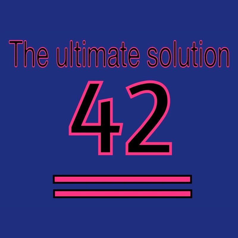 The ultimate solution