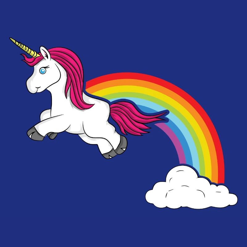 Regenbogen Einhorn BytheManzanitas