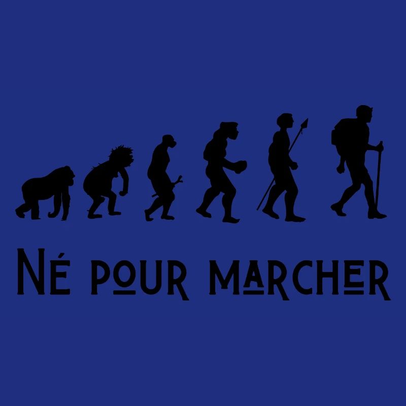né pour marcher évolution