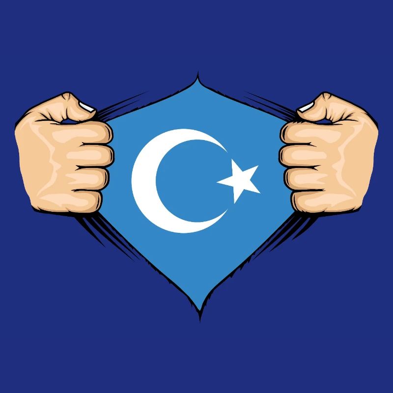 Conception du drapeau ouïghour