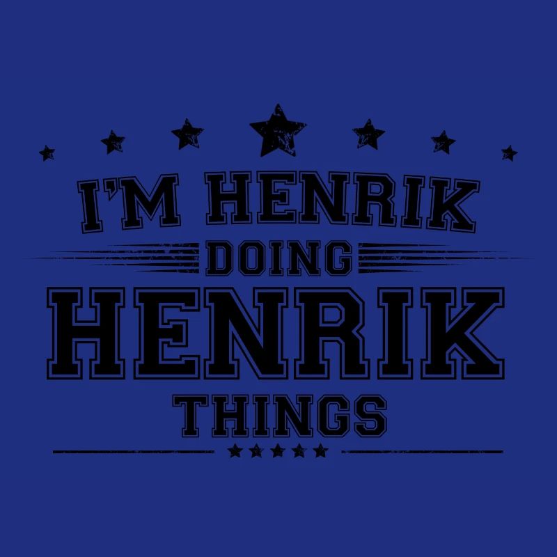 i’m Henrik doing Henrik things