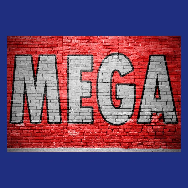 Mega Brick Wall Graffiti