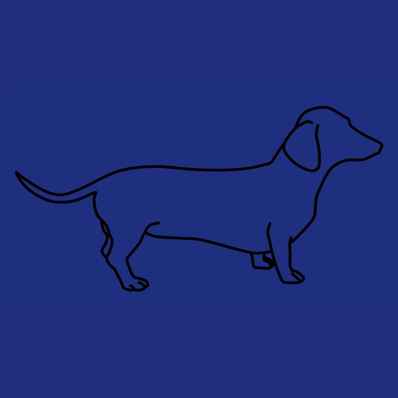 Teckel Lineart 1