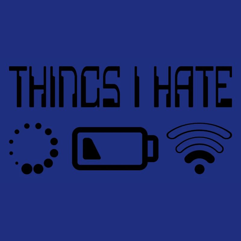 Things I Hate Programmer Outfit Gamer Fun Gift