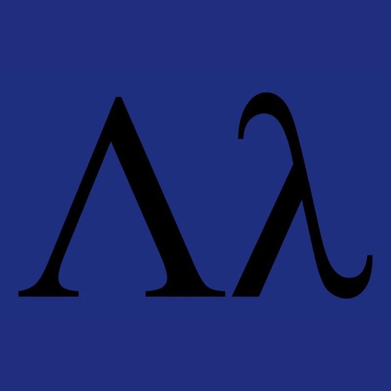 Lambda griechischen Buchstaben Bruderschaft von