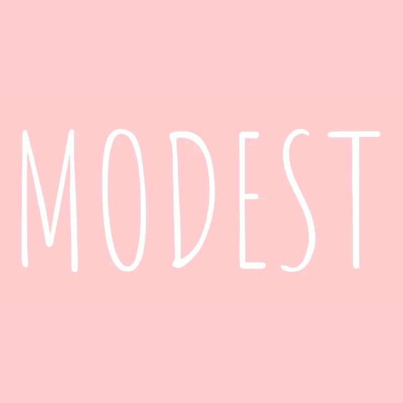 modest
