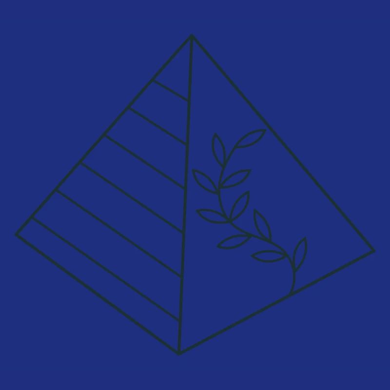 Pyramide à croissance florale