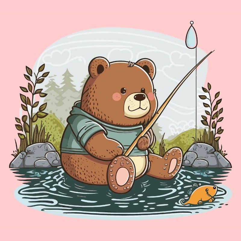 Ours de pêche