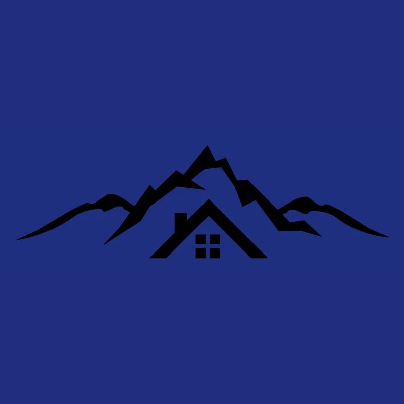 Landschaft - Berge Hütte