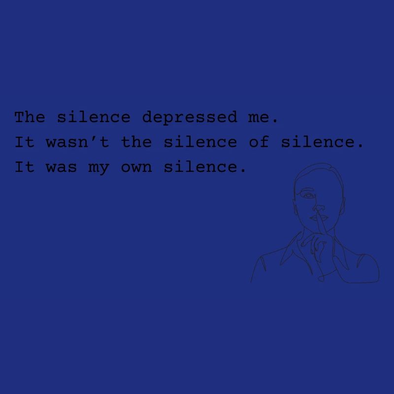 Sylvia Plath - Silence