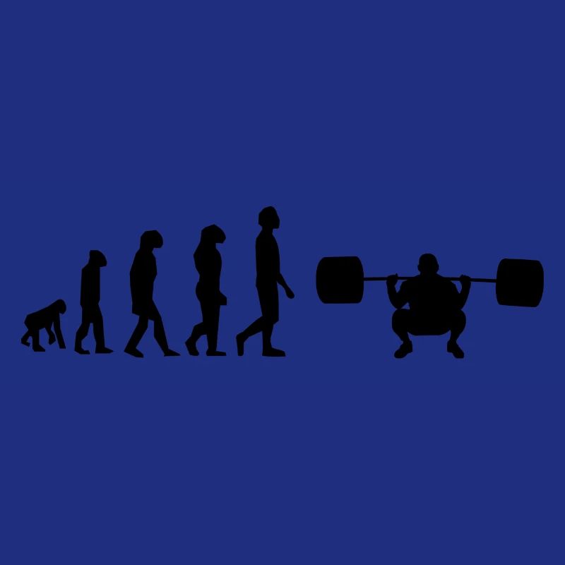Evolution des Gewichthebens