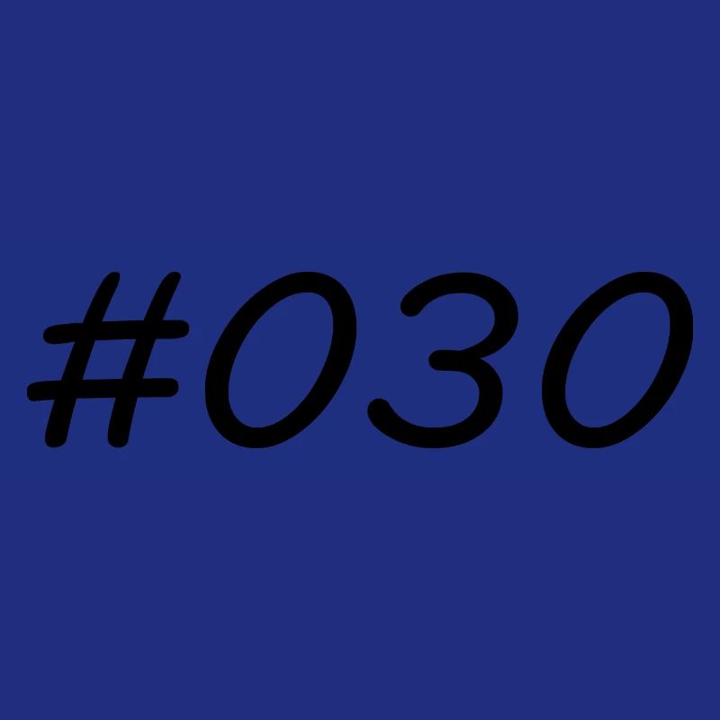 #030 - Hashtag 030 - Area code Berlin - Capital