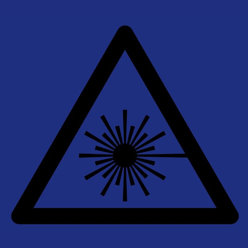 Symbole de danger - Laser Light