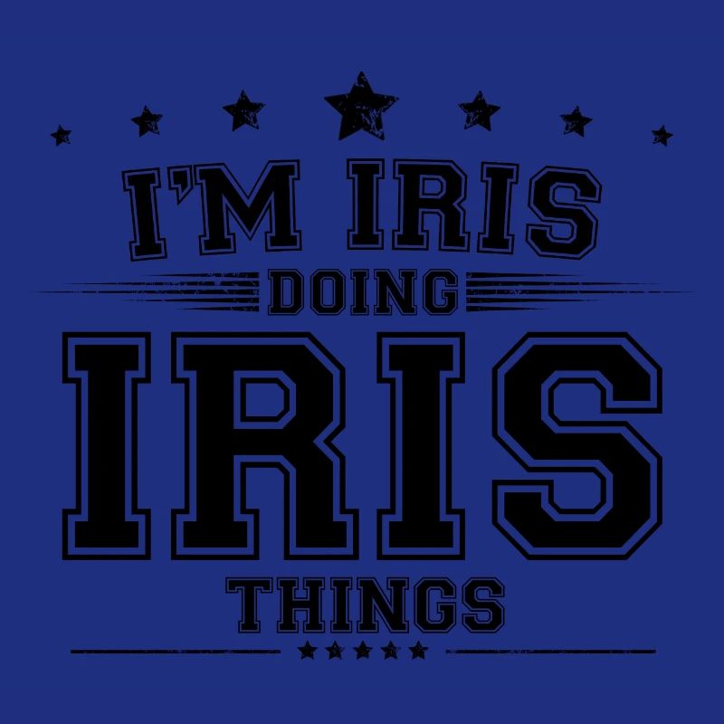Ich bin Iris, die Iris Dinge macht