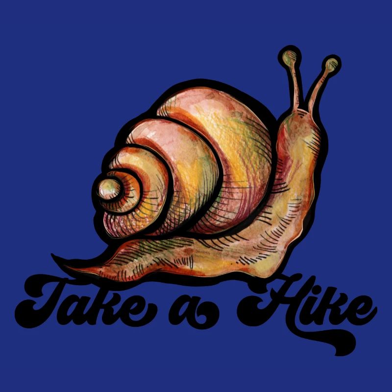 Take a Hike Snail