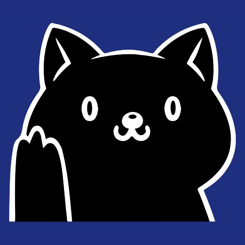 Chat noir adorable