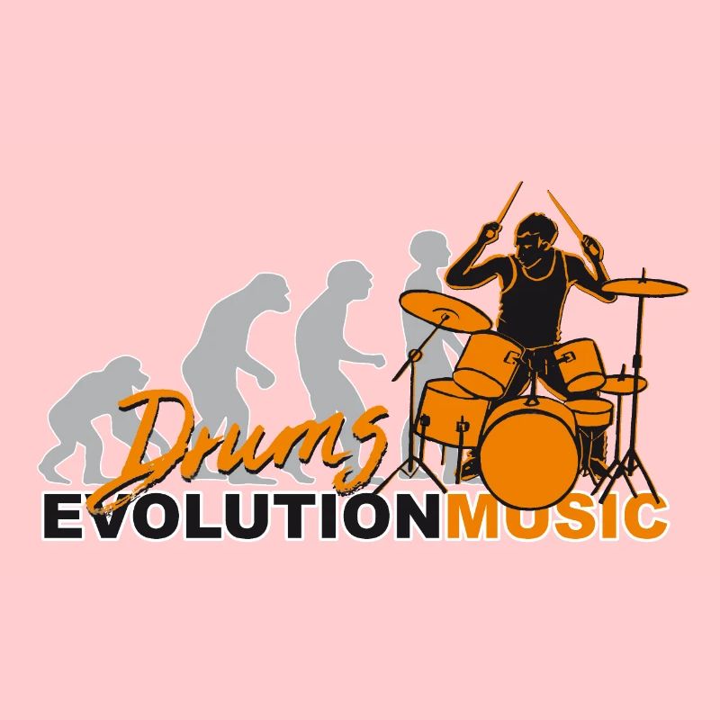 Drums, drummer, drums, evolution music