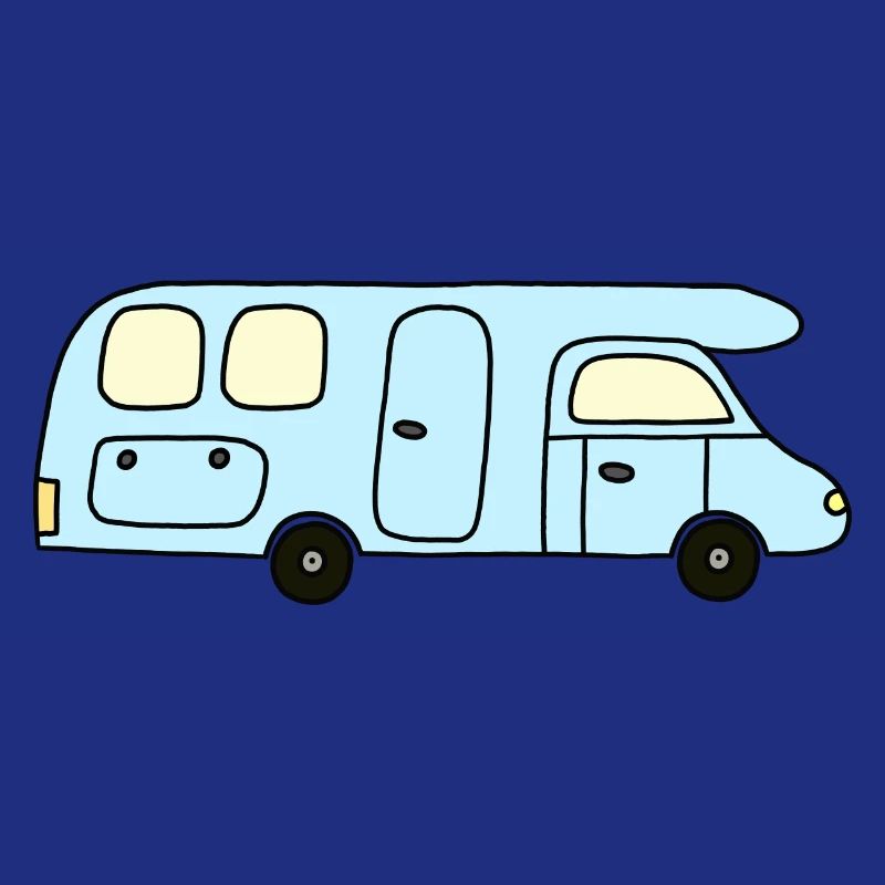 Camper light blue