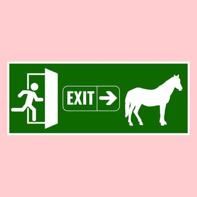 Exit raus zum pferd