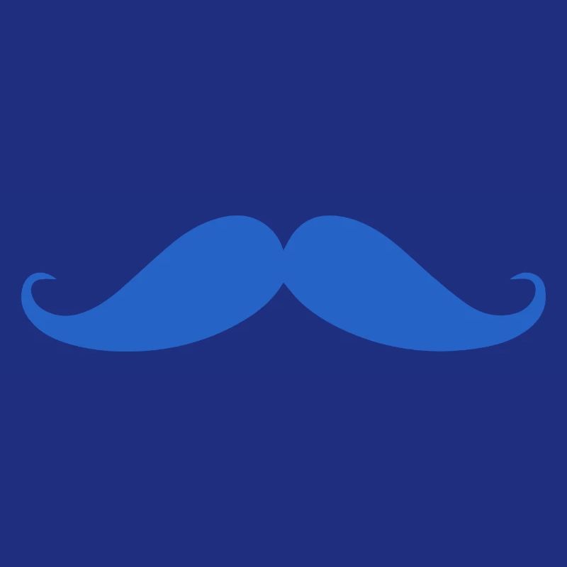 Prostatakrebs Bewusstsein Schnurrbart