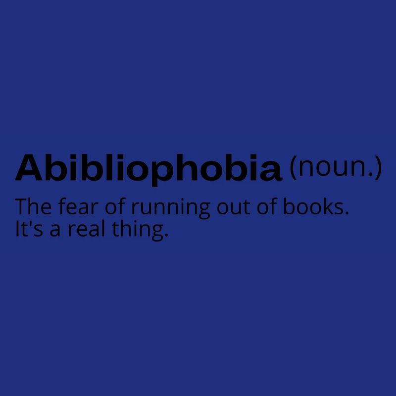 Abibliophobia