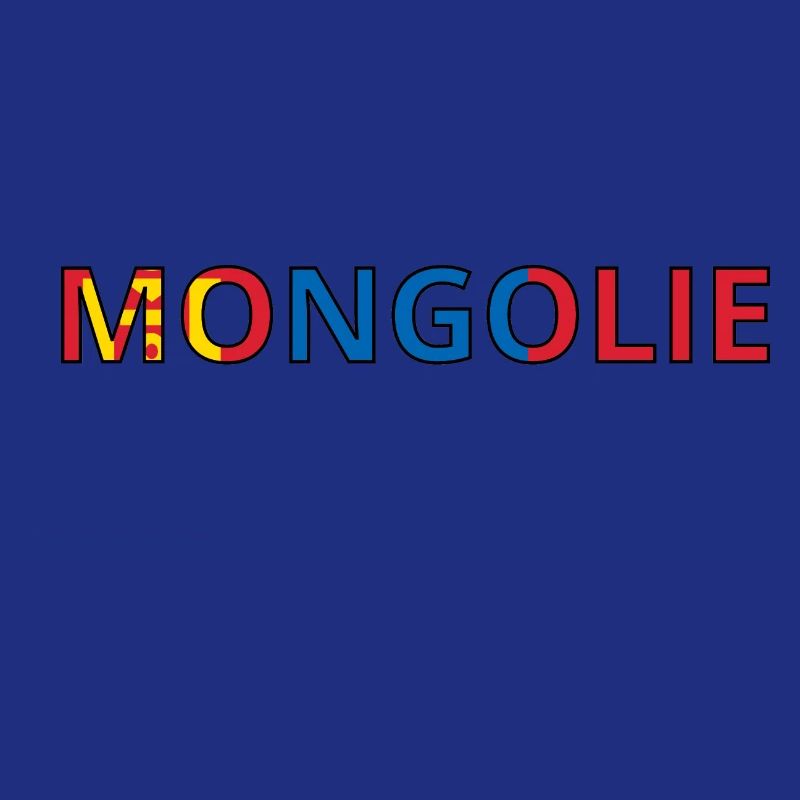 Drapeau Mongolie