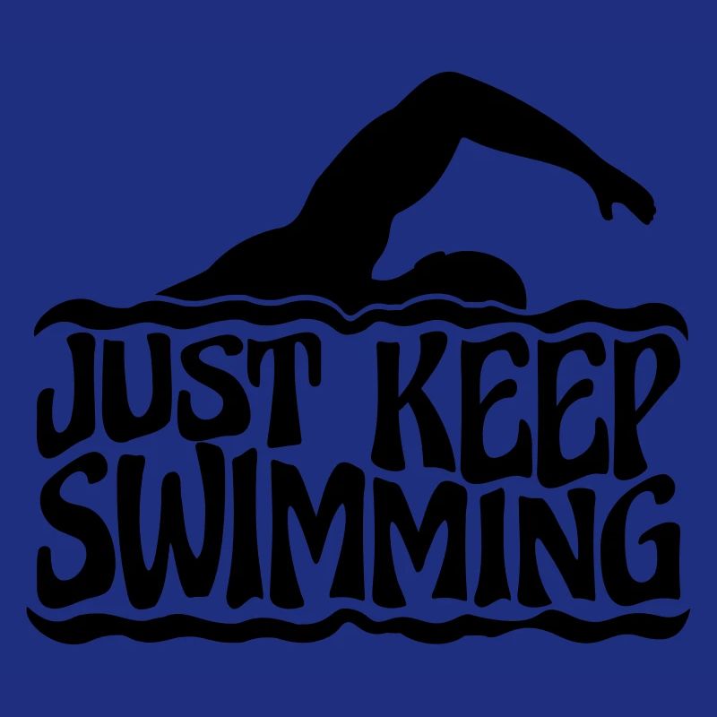 Continuez simplement à nager