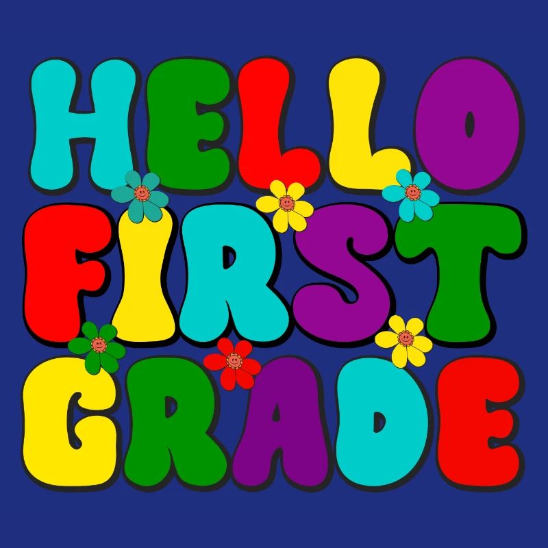 Hello first grade, Schule, Einschulung Schulstart