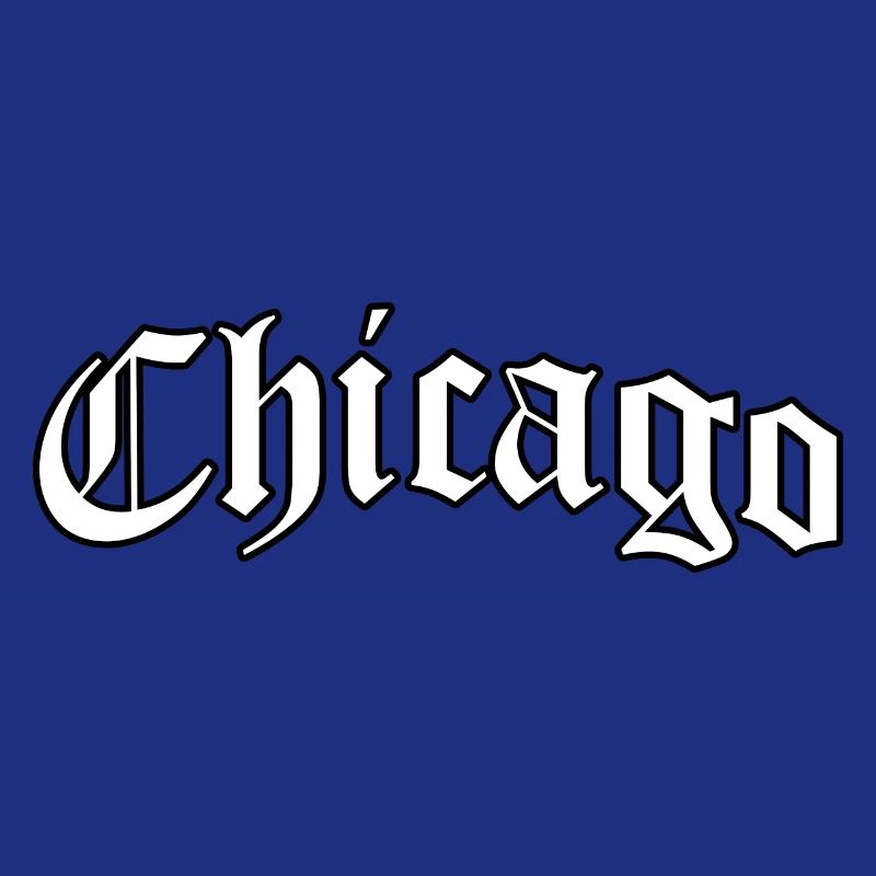 Chicago Logo: Gothic Design mit mutigem Stil