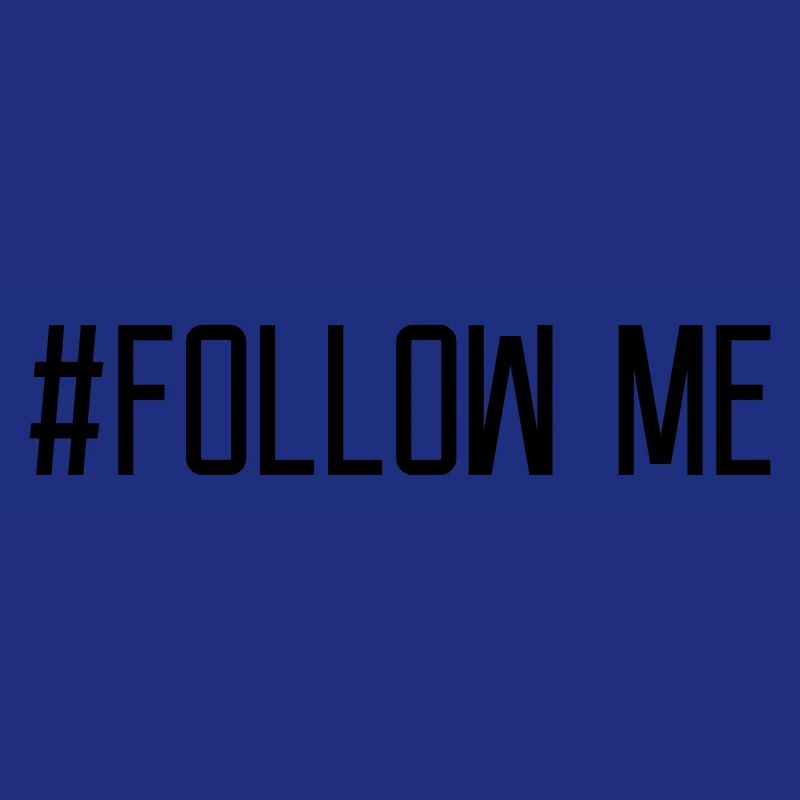 Suivez-moi hashtag