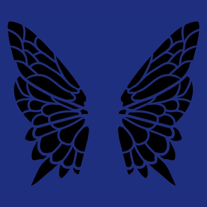 Wing from the butterfly