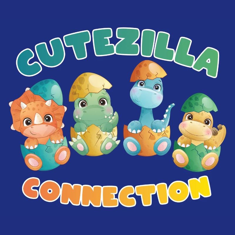 Cutezilla Collection Dinoshirt