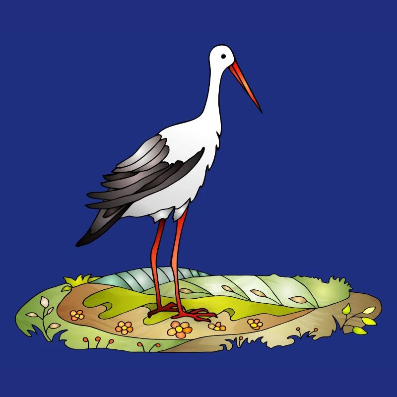 Stork bird